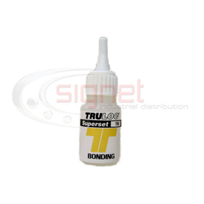 Truloc 150x50g Superset Methyl High Viscosity (LOC415) - <h3><span><em>TRU</em></span><em>LOC<span></span></em>150<small>(Loctite equivalent: 415)</small>:</h3> <span>Features high viscosity (1500cps) giving good gap filling ability and high impa Truloc 150x50g Superset Methyl High Viscosity (LOC415) - <h3><span><em>TRU</em></span><em>LOC<span></span></em>150<small>(Loctite equivalent: 415)</small>:</h3> <span>Features high viscosity (1500cps) giving good gap filling ability and high impa