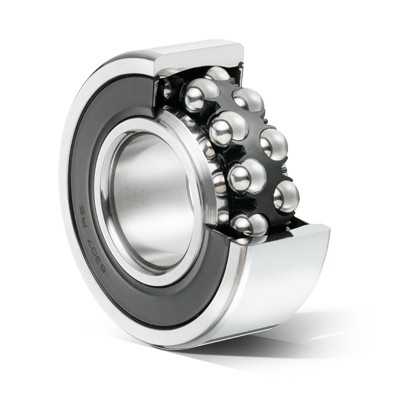 SNR - Self-Aligning Ball Bearing - 2210EEG15 - 50.00 x 90.00 x 23.00 - Self-aligning ball bearing, polyamide cage, friction seals on both sidesAll images used are for illustrative purposes only
