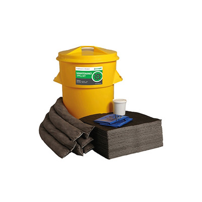 ECOSPILL 90L Mntnce Spill Resp Kit Round PE Bin Maintenance Absorbents & Spill Kits - All images used are for illustrative purposes only ECOSPILL 90L Mntnce Spill Resp Kit Round PE Bin Maintenance Absorbents & Spill Kits - All images used are for illustrative purposes only