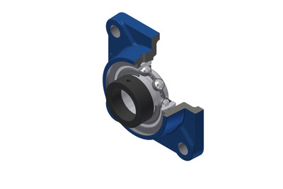 SNR - Bearing Unit - ESF209N - 45.00 x 85.00 x 30.20 - grey cast housing, radial insert ball bearing with eccentric locking collar, single lip sealAll images used are for illustrative purposes only