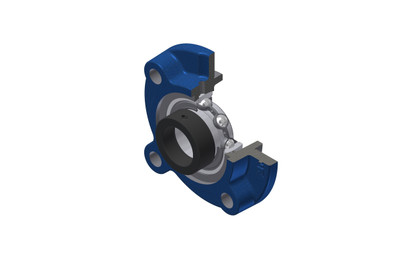 SNR - Bearing Unit - ESFC202N - 15.00 x 40.00 x 19.10 - grey cast housing, radial insert ball bearing with eccentric locking collar, single lip sealAll images used are for illustrative purposes only