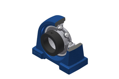 SNR - Bearing Unit - ESPA209 - 45.00 x 85.00 x 30.20 - grey cast housing, radial insert ball bearing with eccentric locking collar, single lip sealAll images used are for illustrative purposes only