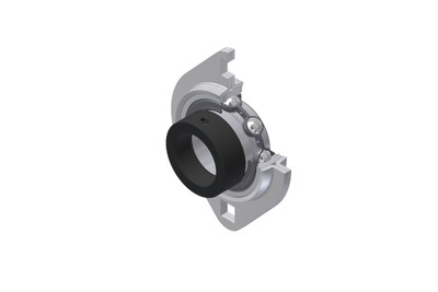 SNR - Bearing Unit - ESPFL202 - 15.00 x 40.00 x 19.10 - Sheet metal housing, radial insert ball bearing with eccentric locking collar, single lip sealAll images used are for illustrative purposes only