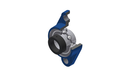 SNR - Bearing Unit - EXFL208N - 40.00 x 80.00 x 42.80 - grey cast housing, radial insert ball bearing with eccentric locking collar, seal with slingerAll images used are for illustrative purposes only