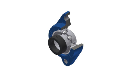SNR - Bearing Unit - EXFLZ207 - 35.00 x 72.00 x 37.60 - grey cast housing, radial insert ball bearing with eccentric locking collar, seal with slingerAll images used are for illustrative purposes only