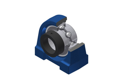 SNR - Bearing Unit - EXPG204 - 20.00 x 47.00 x 34.00 - grey cast housing, radial insert ball bearing with eccentric locking collar, seal with slingerAll images used are for illustrative purposes only