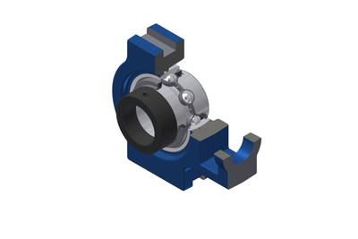 SNR - Bearing Unit - EXT210L3 - 50.00 x 90.00 x 49.20 - grey cast housing, radial insert ball bearing with eccentric locking collar, triple lip sealAll images used are for illustrative purposes only