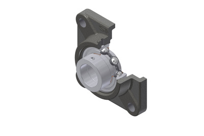 SNR - Bearing Unit - SESF205 - 25.00 x 52.00 x 21.50 - stainless steel cast housing,stainless steel insert ball bearing with eccentric locking collar, single lip seal, food greaseAll images used are for illustrative purposes only