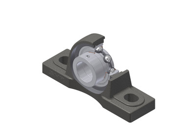 SNR - Bearing Unit - SESP207N - 35.00 x 72.00 x 25.40 - stainless steel cast housing,stainless steel insert ball bearing with eccentric locking collar, single lip seal, food greaseAll images used are for illustrative purposes only