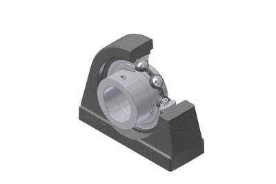 SNR - Bearing Unit - SESPA206 - 30.00 x 62.00 x 23.80 - stainless steel cast housing,stainless steel insert ball bearing with eccentric locking collar, single lip seal, food greaseAll images used are for illustrative purposes only