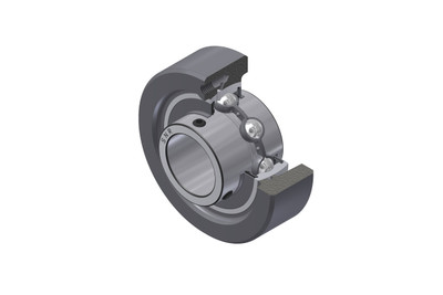 SNR - Bearing Unit - UCC216 - 80.00 x 140.00 x 82.60 - grey cast housing, radial insert ball bearing with socket set screws,seal with slingerAll images used are for illustrative purposes only