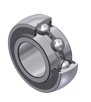 SNR - Insert Bearing - UK307G2 - 35.00 x 80.00 x 33.00 - spherical outer diameter, tapered bore, seal with slingerAll images used are for illustrative purposes only