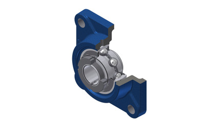 SNR - Bearing Unit - UKF207H - 30.00 x 72.00 x 27.00 - grey cast housing, radial insert ball bearing with adapter sleeve,seal with slingerAll images used are for illustrative purposes only