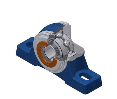 SNR - Bearing Unit - UKPE213HCO - 60.00 x 120.00 x 36.00 - grey cast housing, radial insert ball bearing with adapter sleeve,seal with slingerAll images used are for illustrative purposes only