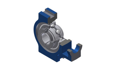 SNR - Bearing Unit - UKT207HN - 30.00 x 72.00 x 27.00 - grey cast housing, radial insert ball bearing with adapter sleeve,seal with slingerAll images used are for illustrative purposes only