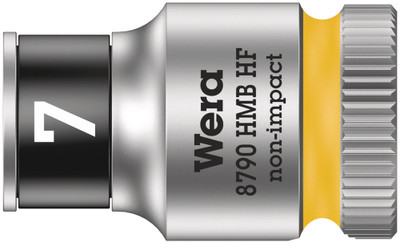 Wera 8790 HMB HF Zyklop socket with 3/8" drive with holding function 7.0x29.0mm - Zyklop socket with 3/8" drive and holding function for extremely convenient screwdriving with reduced risk of losing the screw when addressing the workpiece Wera 8790 HMB HF Zyklop socket with 3/8" drive with holding function 7.0x29.0mm - Zyklop socket with 3/8" drive and holding function for extremely convenient screwdriving with reduced risk of losing the screw when addressing the workpiece