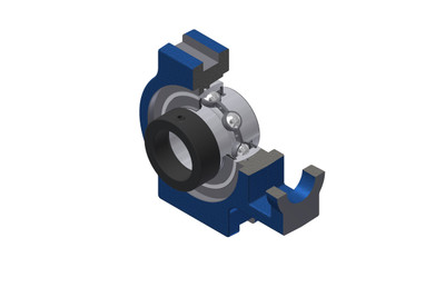 SNR - Bearing Unit - EXT203N - 17.00 x 47.00 x 34.00 - grey cast housing, radial insert ball bearing with eccentric locking collar, seal with slinger, for low-temp SNR - Bearing Unit - EXT203N - 17.00 x 47.00 x 34.00 - grey cast housing, radial insert ball bearing with eccentric locking collar, seal with slinger, for low-temp