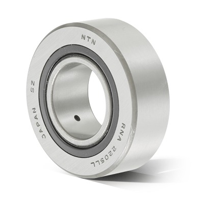 NTN - Needle Roller Bearing - NUTW204X/3AS - Needle roller bearing, roller follower, full-complement cylindrical roller, with inner ring, double-side shields, cylindrical outer ringAll images used are for illustrative purposes only
