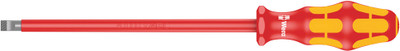 Wera 160 i VDE Insulated screwdriver for slotted screws 1.6x8.0x200mm - Wera VDE screwdriver with multi-component Kraftform Plus handle for fast and smooth work: Hard handle zones for high working speeds, while soft handle zones guarantee a high torque tr Wera 160 i VDE Insulated screwdriver for slotted screws 1.6x8.0x200mm - Wera VDE screwdriver with multi-component Kraftform Plus handle for fast and smooth work: Hard handle zones for high working speeds, while soft handle zones guarantee a high torque tr