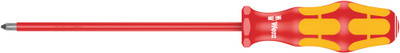 Wera 162 i PH VDE Insulated screwdriver for Phillips screws PH 1x150mm - Wera VDE screwdrivers with multi-component Kraftform handle for fast and smooth work: Hard handle zones for high working speeds, while soft handle zones guarantee a high torque trans Wera 162 i PH VDE Insulated screwdriver for Phillips screws PH 1x150mm - Wera VDE screwdrivers with multi-component Kraftform handle for fast and smooth work: Hard handle zones for high working speeds, while soft handle zones guarantee a high torque trans