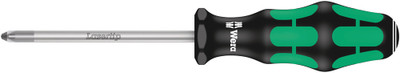 Wera 355 PZ Screwdriver for Pozidriv screws PZ 2x100mm - Premium Kraftform Plus screwdriver by Wera Wera 355 PZ Screwdriver for Pozidriv screws PZ 2x100mm - Premium Kraftform Plus screwdriver by Wera