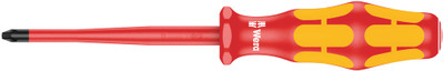 Wera 162 iSS PH VDE Insulated screwdriver with reduced blade diameter for Phillips screws PH 1x80mm - VDE insulated slotted screwdriver with reduced blade and handle diameter, suitable for actuating low-lying screws in particularly confined working spaces Wera 162 iSS PH VDE Insulated screwdriver with reduced blade diameter for Phillips screws PH 1x80mm - VDE insulated slotted screwdriver with reduced blade and handle diameter, suitable for actuating low-lying screws in particularly confined working spaces