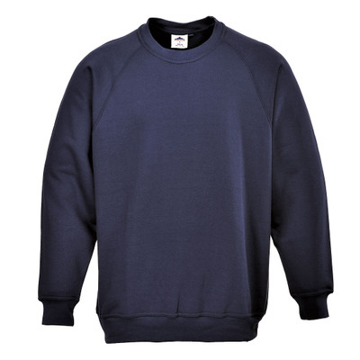 Portwest Navy Sweatshirt - This comfortable sweatshirt is ideal for weekend wear or workwear Portwest Navy Sweatshirt - This comfortable sweatshirt is ideal for weekend wear or workwear