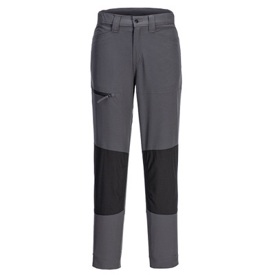 CD887 - WX2 Eco Women's Stretch Work Trousers Metal Grey - <p class="text-justify">This women's version of our WX2 work trousers complete with 4 pockets for excellent storage without adding bulk to the garment