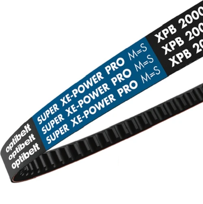 Optibelt Super XE-Power Pro Raw Edge Wedge Belt XPC2240EP-OPTI - High performance raw edge, moulded cogged wedge belt