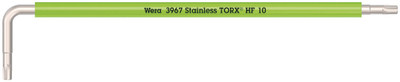 Wera 3967 SXL HF TORX® L-key Multicolour with holding function, long, stainless TX 10x112mm - High quality stainless steel L-key for internal TORX® screws Wera 3967 SXL HF TORX® L-key Multicolour with holding function, long, stainless TX 10x112mm - High quality stainless steel L-key for internal TORX® screws