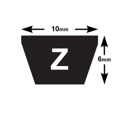 Dunlop White Flash Z Section V Belts (10mm Top Width) Z65-WHT-DUN - Dunlop 'White Flash' V Belts are manufactured using a combination of Natural and Styrene Butadiene Rubber Dunlop White Flash Z Section V Belts (10mm Top Width) Z65-WHT-DUN - Dunlop 'White Flash' V Belts are manufactured using a combination of Natural and Styrene Butadiene Rubber