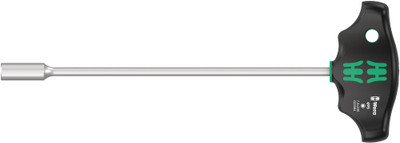 Wera 495 T-handle socket wrench screwdrivers 7x230mm - T-handle screwdriver: The ideal handle shape to allow high torque transmission in difficult tightening and loosening situations