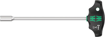 Wera 495 T-handle socket wrench screwdrivers 10x230mm - T-handle screwdriver: The ideal handle shape to allow high torque transmission in difficult tightening and loosening situations