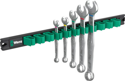 Wera 9641 Magnetic rail 6003 Joker 2, Ring spanner set - 05020234001 - Contents:</p>9641 Magnetic rail 6003 Joker 2 Ring spanner set, 5 pieces<br> 5x 6003 Joker combination wrench: 8x115 mm, 10x125 mm, 13x160 mm, 17x190 mm, 19x230 mm<br> 1x 9610 Jok Wera 9641 Magnetic rail 6003 Joker 2, Ring spanner set - 05020234001 - Contents:</p>9641 Magnetic rail 6003 Joker 2 Ring spanner set, 5 pieces<br> 5x 6003 Joker combination wrench: 8x115 mm, 10x125 mm, 13x160 mm, 17x190 mm, 19x230 mm<br> 1x 9610 Jok