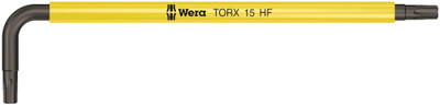 Wera 967 SL TORX® HF L-key Multicolour with holding function TX 15x90mm - High quality L-keys for recessed TORX® screws