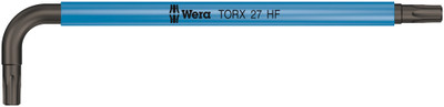 Wera 967 SL TORX® HF L-key Multicolour with holding function TX 27x112mm - High quality L-keys for recessed TORX® screws