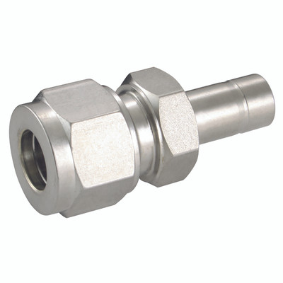 REDUCER 1/8 OD 3/16 OD - 1/8" Outside Diameter x 3/16" Stem Outside Diameter, Hydraulic 316 Stainless Steel Twin Ferrule Imperial Compression Fitting, Reducing Tube x Stem, Straight, Panam REDUCER 1/8 OD 3/16 OD - 1/8" Outside Diameter x 3/16" Stem Outside Diameter, Hydraulic 316 Stainless Steel Twin Ferrule Imperial Compression Fitting, Reducing Tube x Stem, Straight, Panam