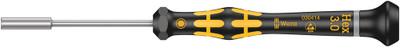 Wera 1569 ESD Nutdriver Kraftform Micro 3.0x60mm - ESD-safe Micro screwdriver Wera 1569 ESD Nutdriver Kraftform Micro 3.0x60mm - ESD-safe Micro screwdriver