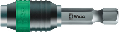 Wera 888/4/1 K Rapidaptor Universal Bit Holder 1/4"x50mm - Rapidaptor universal holder for bits with ¼" hexagon head drive as per DIN ISO 1173-C 6 Wera 888/4/1 K Rapidaptor Universal Bit Holder 1/4"x50mm - Rapidaptor universal holder for bits with ¼" hexagon head drive as per DIN ISO 1173-C 6