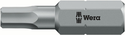 Wera 840/1 Z bits 2.5x25mm - Tough Wera bits for hexagonal socket screws, for universal use