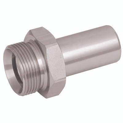 KR 1/4 OD X 1/4 BSP STUD STANDPIPE - 1/4" BSP Parallel Male x 1/4" Outside Diameter, Hydraulic Adaptor Steel, Imperial Tube, Standpipe, Corrosion Resistance CR3 Compliant High Grade Mild Steel, Maximum Pressure 680 bar, KR500 KR 1/4 OD X 1/4 BSP STUD STANDPIPE - 1/4" BSP Parallel Male x 1/4" Outside Diameter, Hydraulic Adaptor Steel, Imperial Tube, Standpipe, Corrosion Resistance CR3 Compliant High Grade Mild Steel, Maximum Pressure 680 bar, KR500