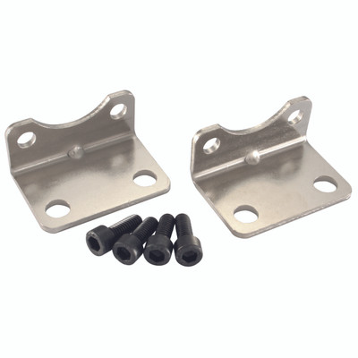 FOOT MTG PAIR FOR 40MMâˆšÃ¸ ISO CYL - Pneumatic Cylinder Accessory, Foot, LB, ISO15552 Mounting, to Suit KI 40mm Nominal Bore Cylinder, Low Carbon Steel, Kelm