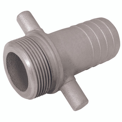 2" BSPP MALE IRON TAIL LUG TYPE - 2" BSP Parallel Male, Trench Pump Hose Coupling - Lug Type, Jaymac