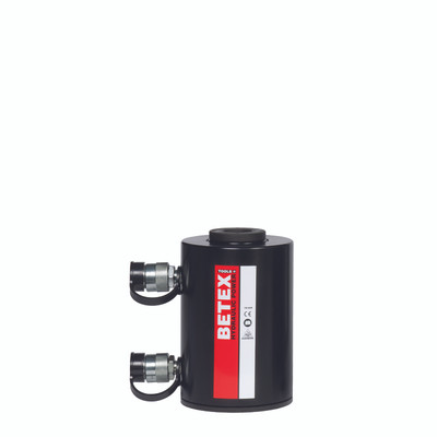 BETEX ADAC Series Cylinders - LIGHTWEIGHT ALUMINIUM CYLINDERS, WITH LOCK NUTBETEX ALNC Series, Single Acting, Load Return Capacity: 50 - 100 tonStroke: 50 - 250 mmMaxworking pressure:700 bar Half the weight of steel cylind