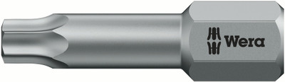 Wera 867/1 TZ TORX® bits TX 9x25mm - Premium bits with torsion zone into which kinetic energy is dissipated during peak loads