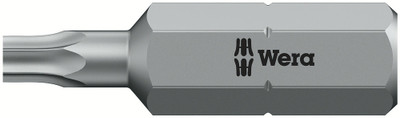 Wera 867/1 Z TORX® BO bits with bore hole TX 9x25mm - Premium bits for TORX® socket screws Wera 867/1 Z TORX® BO bits with bore hole TX 9x25mm - Premium bits for TORX® socket screws