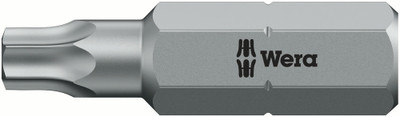 Wera 867/1 Z TORX® BO bits with bore hole TX 27x25mm - Premium bits for TORX® socket screws Wera 867/1 Z TORX® BO bits with bore hole TX 27x25mm - Premium bits for TORX® socket screws