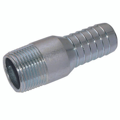 3" BSPT ST/STEEL COMBI NIPPLE - 3" BSP Tapered Male, Combination Swaged Hose Nipple, Stainless Steel, JaymacAll images used are for illustrative purposes only