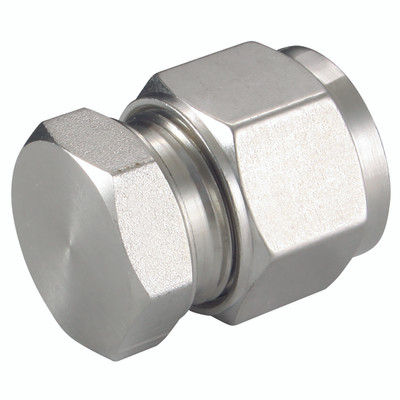 CAP 1/8 OD - 1/8" Outside Diameter, Hydraulic 316 Stainless Steel Twin Ferrule Imperial Compression Fitting, Tube, Cap, PanamAll images used are for illustrative purposes only CAP 1/8 OD - 1/8" Outside Diameter, Hydraulic 316 Stainless Steel Twin Ferrule Imperial Compression Fitting, Tube, Cap, PanamAll images used are for illustrative purposes only