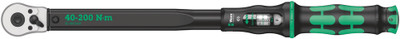 Wera Click-Torque C 3 torque wrench with reversible ratchet, 40-200 Nm 1/2"x40-200mm - Click-Torque wrench in the unmistakable, robust Wera design with high accuracy as per DIN EN ISO 6789-1: 2017-07 Wera Click-Torque C 3 torque wrench with reversible ratchet, 40-200 Nm 1/2"x40-200mm - Click-Torque wrench in the unmistakable, robust Wera design with high accuracy as per DIN EN ISO 6789-1: 2017-07